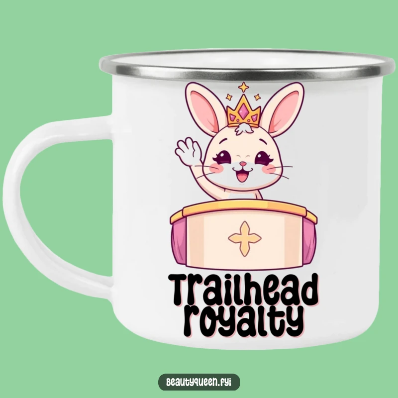Funny Bunny Adventure Tiara Mug: Sparkly & Durable, Great Funny Gift