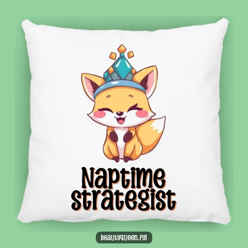 Funny Fox Pillow: Cozy Comfort with a Playful Wink