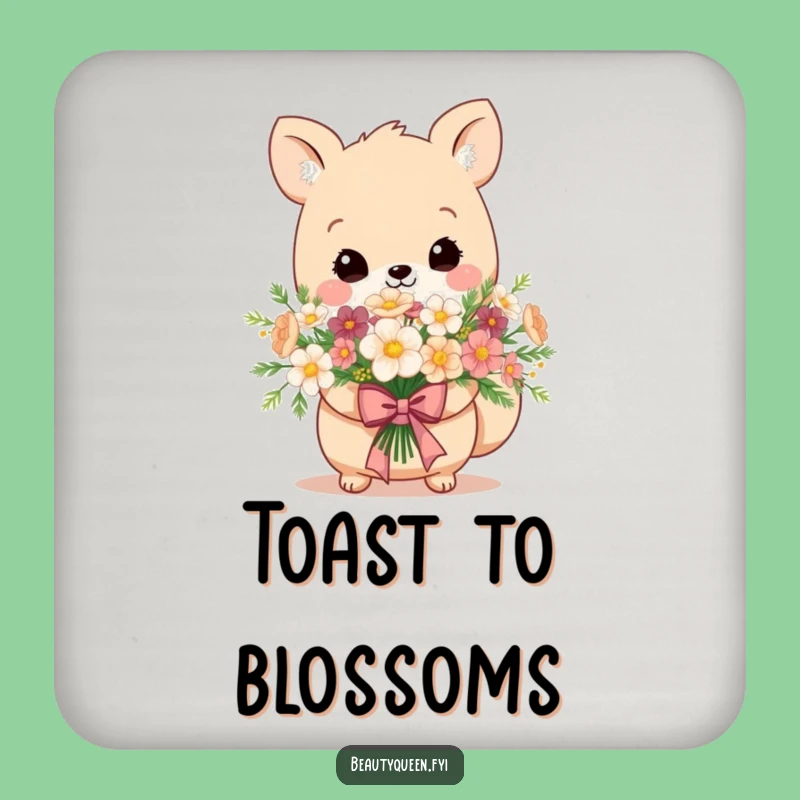 Funny Table Flower Animal Coaster - Regal Bow Protector