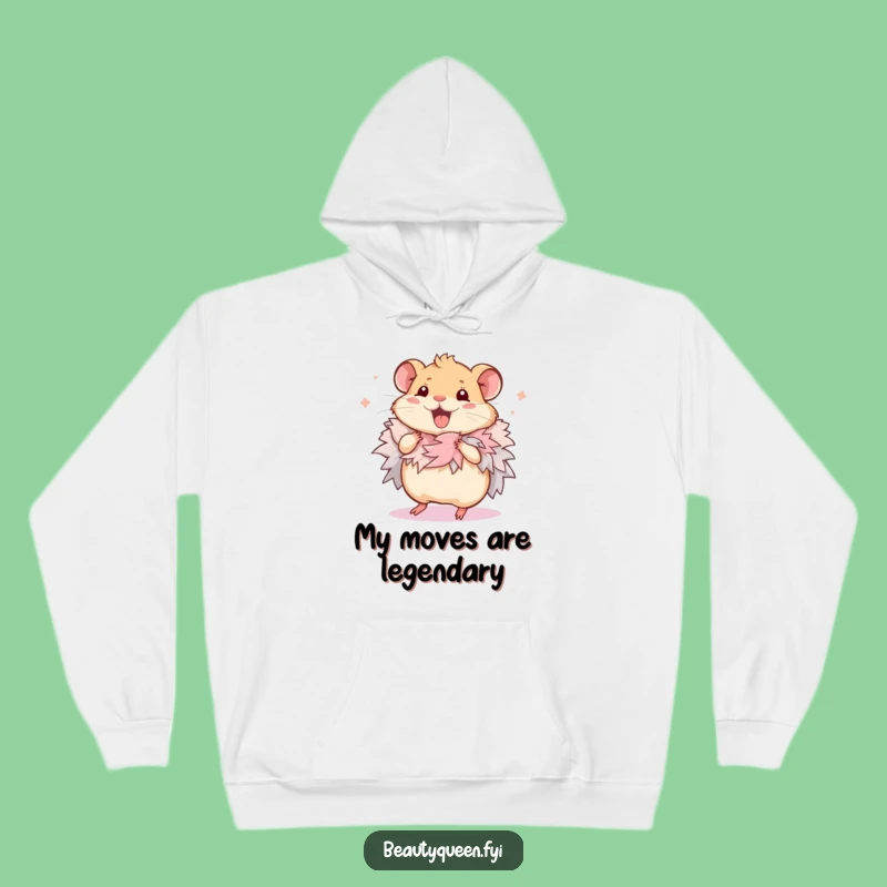 Funny Hamster Dance Boa Hoodie: Cozy & Hilarious Gift for Party Animals!
