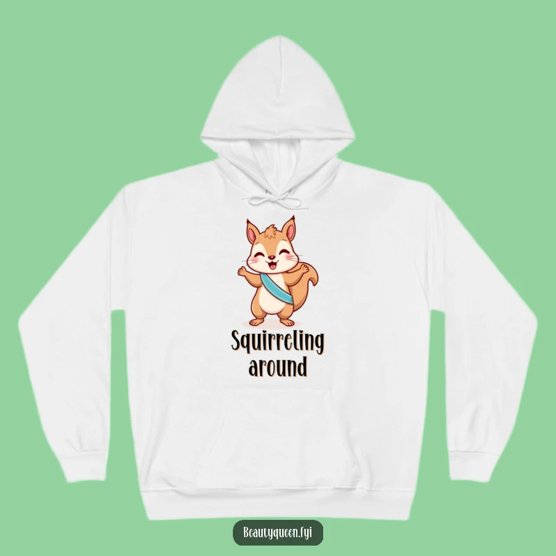 Funny Squirrel Dance Hoodie: Cozy & Energetic Nutty Dancer Funny Gift