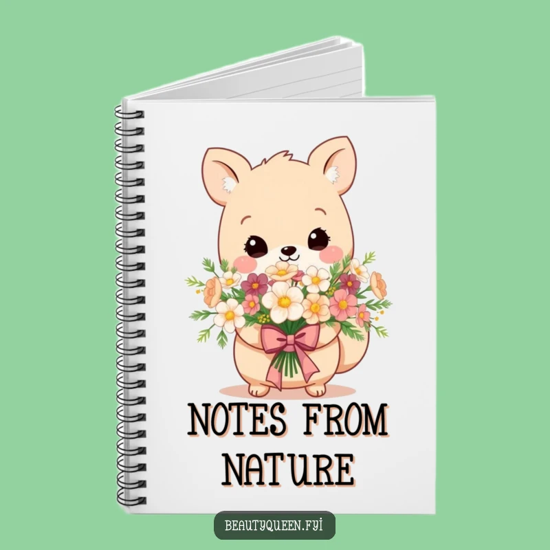 Funny Journal Flower Animal Notebook - Regal Notes Gift