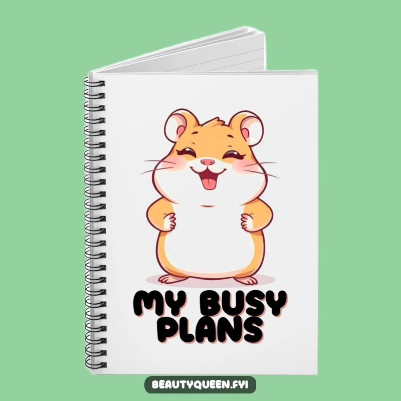 Funny Hamster Pose Notebook: Giggling Paws Journal Gift for Playful Notes