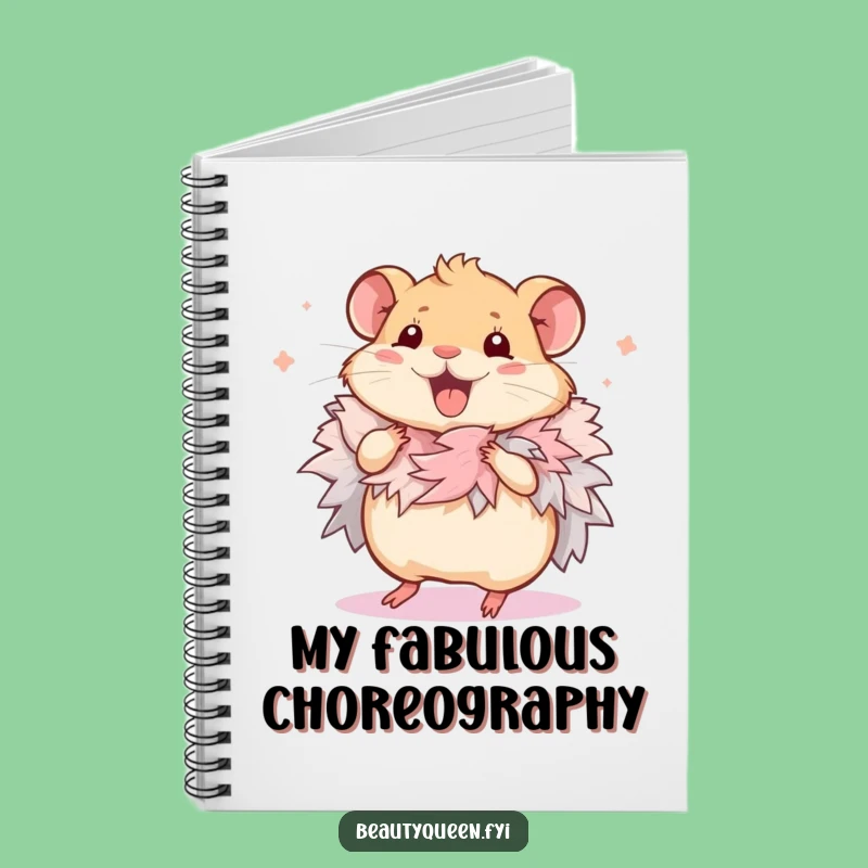 Funny Hamster Dance Boa Notebook: Journal Your Moves, Hilarious Pet Gift!
